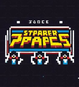 Retro Arcade Space Invaders